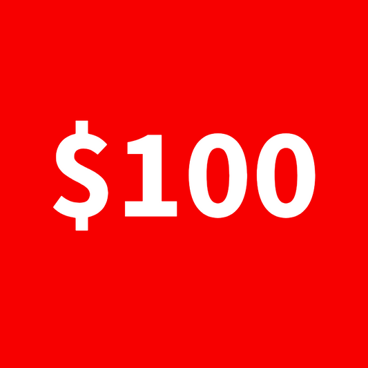 $100 Donation